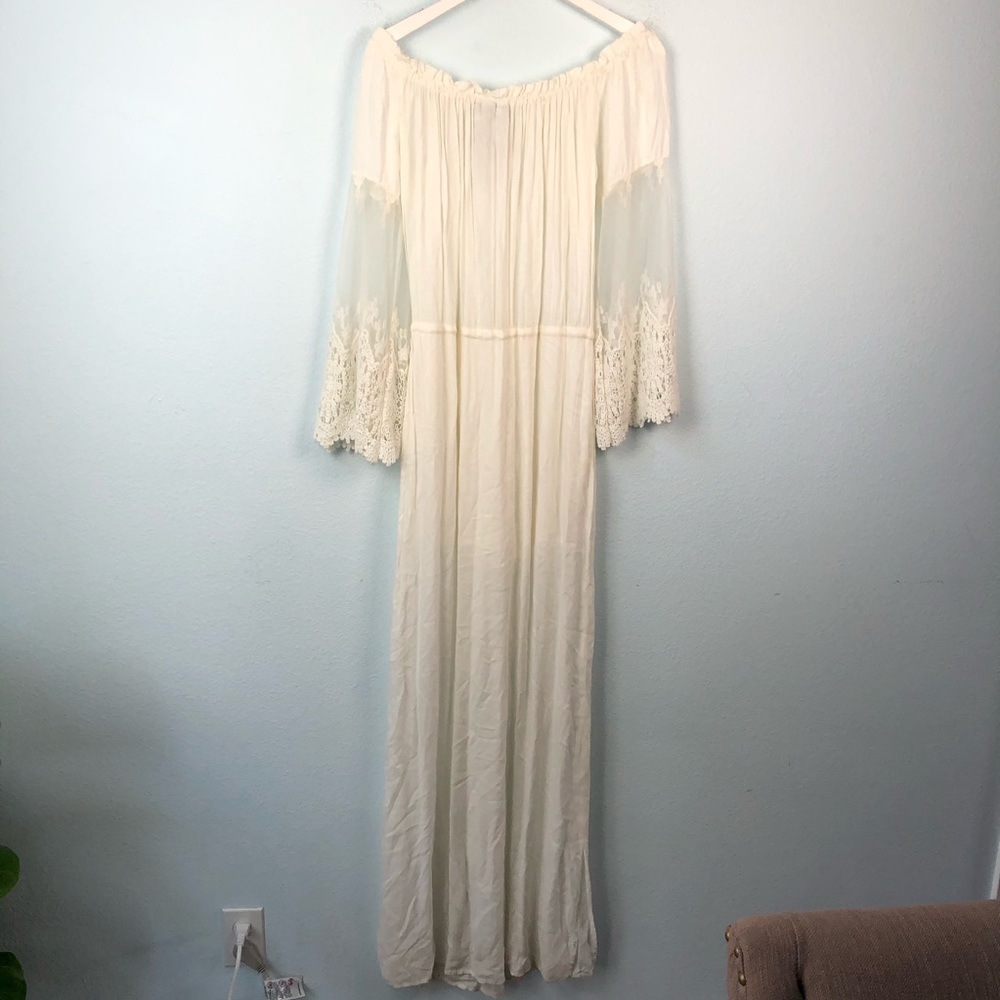 Young Fabulous & Broke off the shoulder maxi dress - Picture 8 of 8